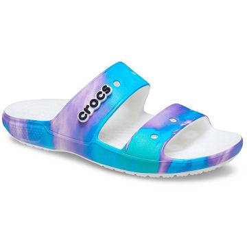 Crocs Classic Out of this World Men's Sandals White / Multi | Australia 1239JPQJ